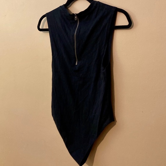STONE ROW black + screen print bodysuit NWT - Picture 2 of 4